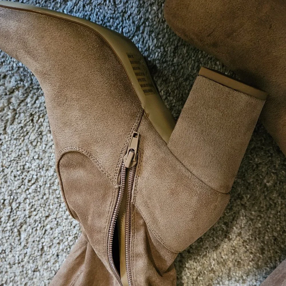 JUSTFAB Adina Over The Knee Heeled Boot - Picture 2 of 6